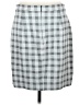CAbi Checkered-gingham Gray Casual Skirt Size 8 - photo 2