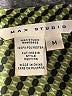 Max Studio 100% Polyester Chevron-herringbone Green Casual Dress Size M - photo 7