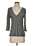 Eri + Ali Gray 3/4 Sleeve Top Size S - photo 1