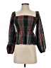 J.Crew 100% Polyester Green Long Sleeve Blouse Size XS - photo 1