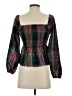 J.Crew 100% Polyester Green Long Sleeve Blouse Size XS - photo 2