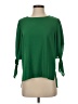 CeCe Green 3/4 Sleeve Blouse Size S - photo 1