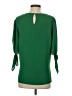 CeCe Green 3/4 Sleeve Blouse Size S - photo 2