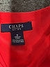 Chaps Solid Red Cocktail Dress Size S - photo 7