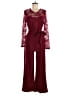 NINEXIS Burgundy Jumpsuit Size M - photo 1