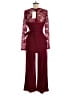 NINEXIS Burgundy Jumpsuit Size M - photo 2