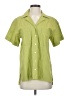 Ilana Kohn Green Short Sleeve Blouse Size S - photo 1