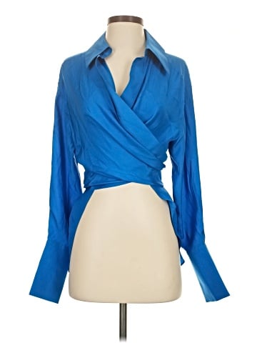 GAUGE81 Long Sleeve Silk Top (view 1)