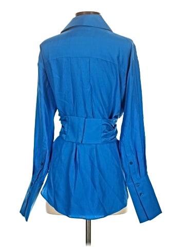 GAUGE81 Long Sleeve Silk Top (view 2)