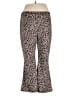 Assorted Brands Animal Print Brown Casual Pants Size XXXL - photo 1