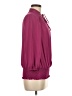 Madison 100% Polyester Burgundy 3/4 Sleeve Blouse Size M - photo 4