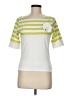 Dialogue White Short Sleeve Top Size M - photo 1