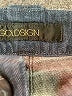 Goldsign Chevron-herringbone Blue Jeans Size 26 waist - photo 7