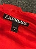 Express 100% Polyester Solid Red Cocktail Dress Size 6 - photo 7