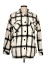 Unbranded Plaid Ivory Coat Size L - photo 1