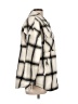 Unbranded Plaid Ivory Coat Size L - photo 4