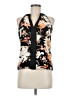 Shein Black Sleeveless Blouse Size 6 - photo 1