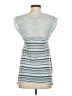 Language Blue Short Sleeve Top Size XS - photo 2