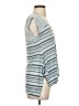 Language Blue Short Sleeve Top Size XS - photo 4