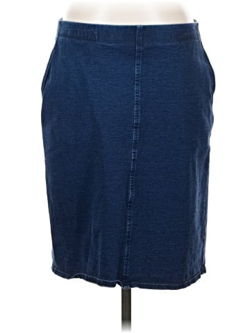 Purejill Denim Skirt (view 1)