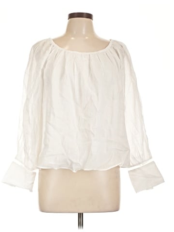 J.Crew Collection Long Sleeve Blouse (view 1)