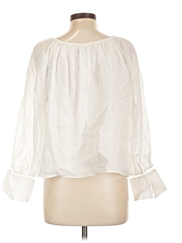J.Crew Collection Long Sleeve Blouse (view 2)