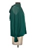 Ann Taylor 100% Polyester Green Long Sleeve Blouse Size XS - photo 4