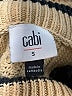 CAbi Stripes Tan Pullover Sweater Size S - photo 7