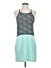 RD Style Color Block Teal Cocktail Dress Size S - photo 1