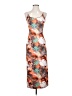 Shein Tropical Orange Casual Dress Size S - photo 1