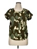 Speed Control 100% Polyester Camo Green Short Sleeve Top Size XL - photo 1