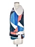 Ecru 100% Silk Blue Sleeveless Silk Top Size S - photo 5