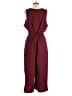 Greylin 100% Polyester Solid Burgundy Jumpsuit Size XL (petite) - photo 2