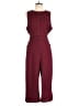 Greylin 100% Polyester Solid Burgundy Jumpsuit Size XL (petite) - photo 1