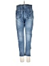 Coco + Carmen Solid Blue Jeans Size S - photo 2