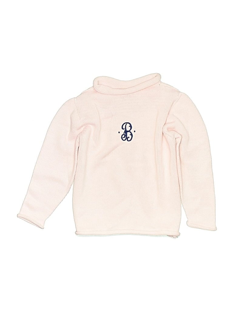 Pre-owned A Soft Idea Kids' Pullover Sweater In Pink