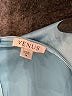 Venus Solid Teal Jumpsuit Size 14 - photo 4