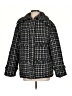 Apparis 100% Polyester Houndstooth Black Coat Size XS - photo 1