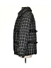Apparis 100% Polyester Houndstooth Black Coat Size XS - photo 5