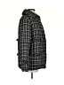 Apparis 100% Polyester Houndstooth Black Coat Size XS - photo 4