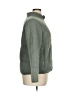 Three Dots Solid Green Jacket Size XL - photo 4