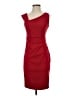 Laundry by Shelli Segal Solid Red Cocktail Dress Size 2 - photo 1