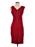 Laundry by Shelli Segal Solid Red Cocktail Dress Size 2 - photo 2
