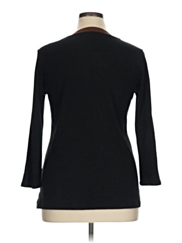 Lauren by Ralph Lauren 3/4 Sleeve T-Shirt (view 2)