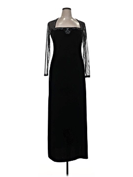 chinese dress ladies JS Collections Two-Tone Lace Embroidery Cocktail Dress Black/ Vanilla