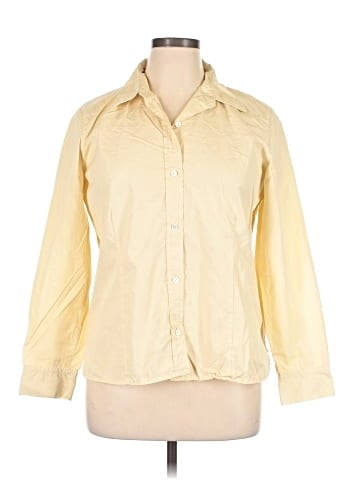 Doncaster Collection Long Sleeve Button-Down Shirt (view 1)