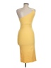 Saints + Secrets 100% Polyester Color Block Yellow Cocktail Dress Size M - photo 2
