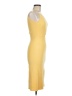 Saints + Secrets 100% Polyester Color Block Yellow Cocktail Dress Size M - photo 4