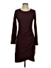 AVLN Studio Solid Burgundy Casual Dress Size S - photo 1