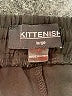 Kittenish Solid Black Casual Pants Size L - photo 7